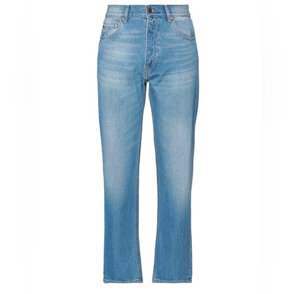 ba&sh Light Blue Women's Straight Jeans (W 26-27)